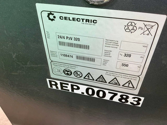 Electric 24/4 pzv 320 batterij - afbeelding 4 van  4