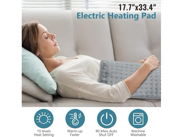 Electric heating pad - afbeelding 3 van  7