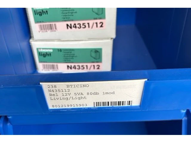 Electriciteitstoebehoren btcino - afbeelding 4 van  5
