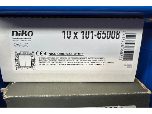Electriciteitstoebehoren niko - afbeelding 4 van  6