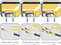 Electrisch speelgoedpistool m5 voor nerf darts - afbeelding 3 van  5