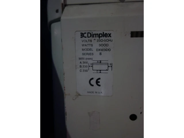 Electrische kachel dimplex - afbeelding 2 van  2