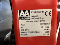 Electrische kraan met rotatie - afbeelding 12 van  13