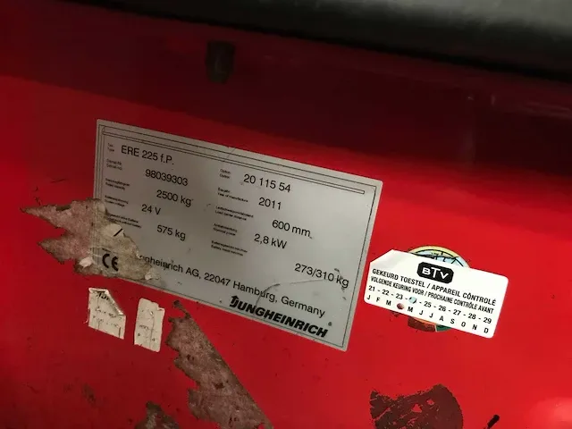 Electrische magazijnwagen - afbeelding 2 van  6
