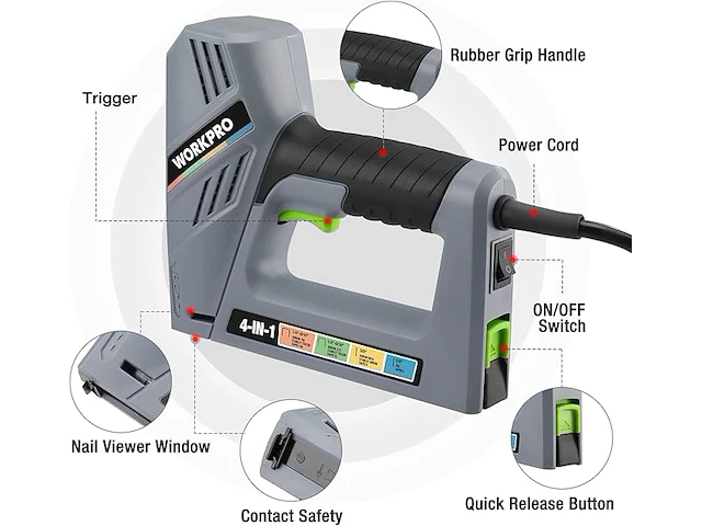Electrische nietmachine - afbeelding 2 van  6