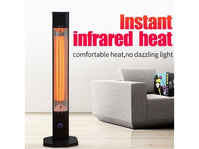 Electrische patio heater - afbeelding 2 van  2