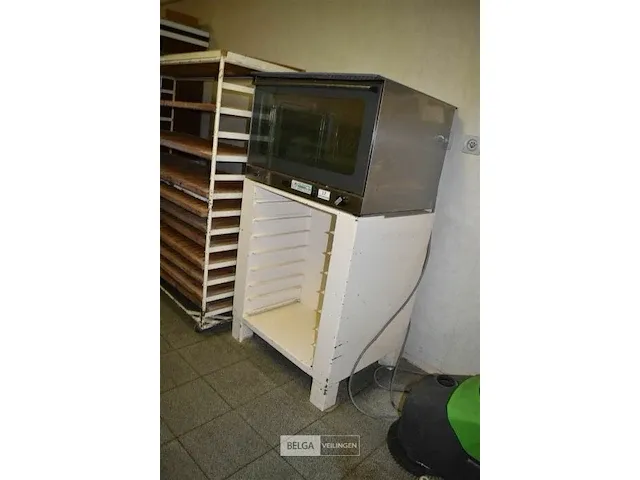Electrische rvs hete lucht oven 4 niveau's - afbeelding 1 van  2