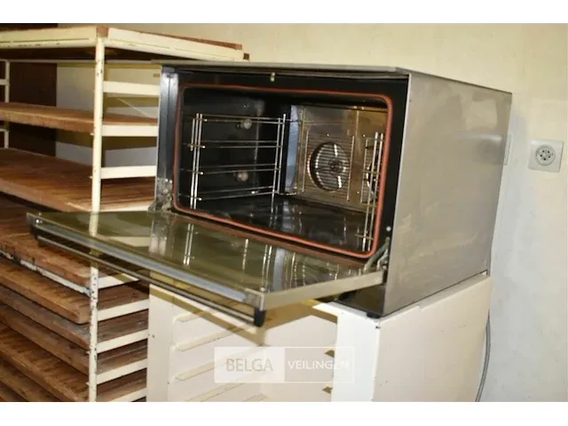 Electrische rvs hete lucht oven 4 niveau's - afbeelding 2 van  2