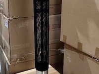 Electrische terrasverwarming met asbak