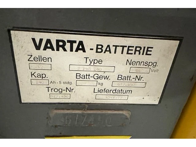 Electrische transpallet steinbock - afbeelding 14 van  17