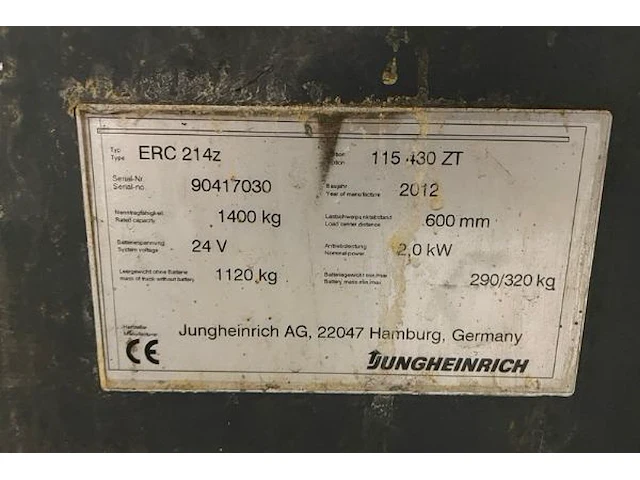 Electrische transpallet - afbeelding 7 van  11