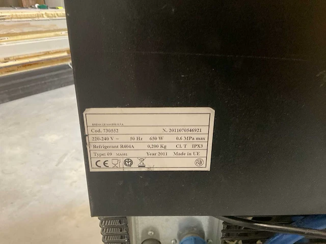 Electrolux 09 ma081 ijsmachine 2011 - afbeelding 12 van  12