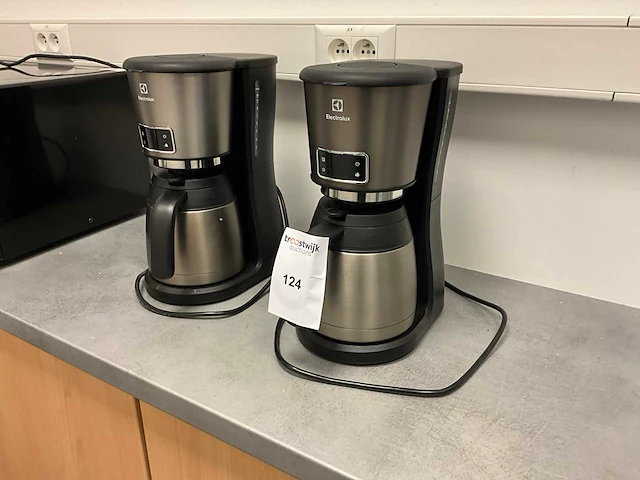 Electrolux ekf15bm koffiemachine (2x) - afbeelding 1 van  6