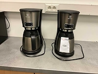 Electrolux ekf15bm koffiemachine (2x) - afbeelding 2 van  6