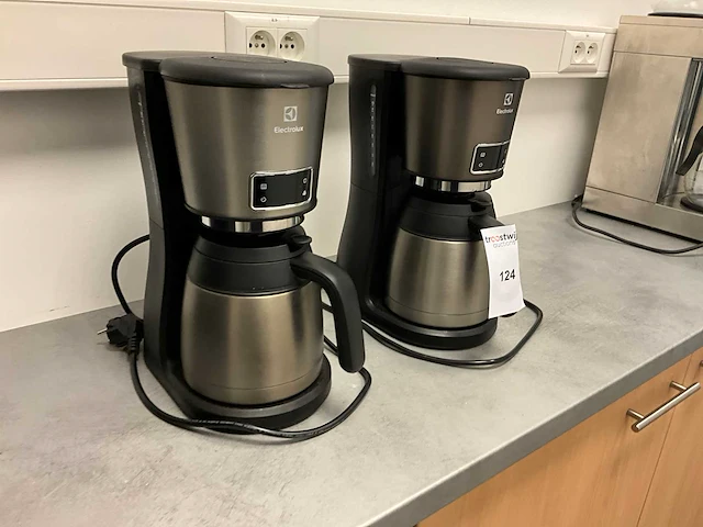 Electrolux ekf15bm koffiemachine (2x) - afbeelding 3 van  6