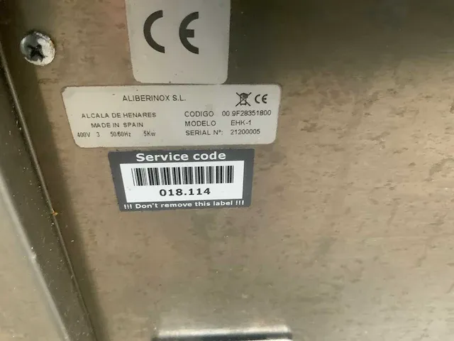 Electrolux elektrisch bokvuur - afbeelding 3 van  3