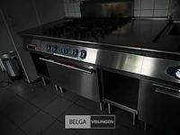 Electrolux gasvuur + oven op aardgas