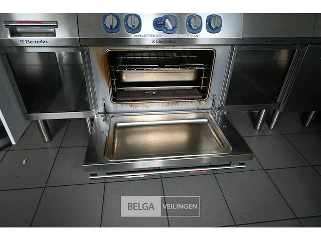 Electrolux gasvuur + oven op aardgas - afbeelding 4 van  6