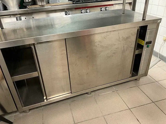 Electrolux professional warmhoudkast voorzien van chefrek - afbeelding 2 van  5