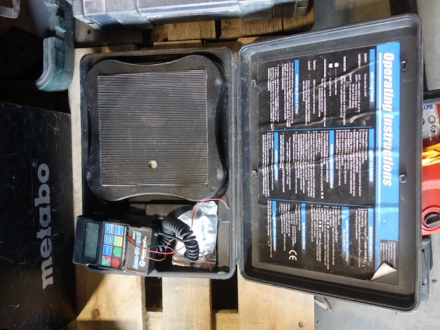 Electronic refrigerant scale mastercool - afbeelding 1 van  3