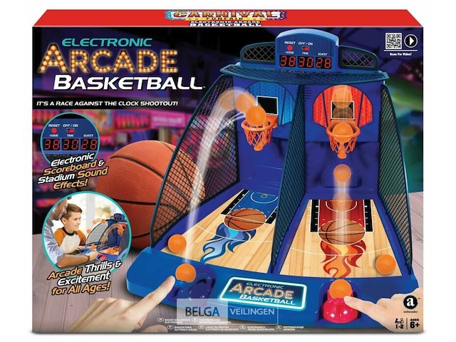 Electronisch basketspel - afbeelding 1 van  3