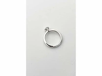 Elegante solitaire ring met een halve karaat diamant (dsr2) - afbeelding 4 van  6