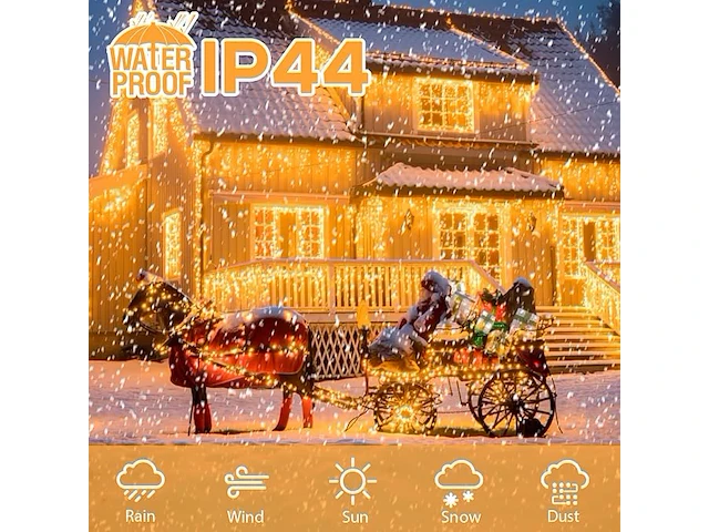 Elegear lichtsnoer (20 m) - afbeelding 3 van  4