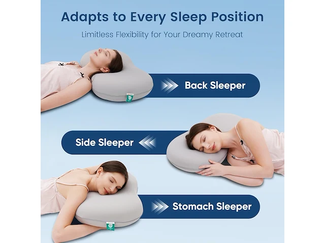 Elegear sleep zero pressure cooling pillow - afbeelding 3 van  5