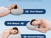 Elegear sleep zero pressure cooling pillow - afbeelding 3 van  5