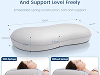 Elegear sleep zero pressure cooling pillow - afbeelding 4 van  5