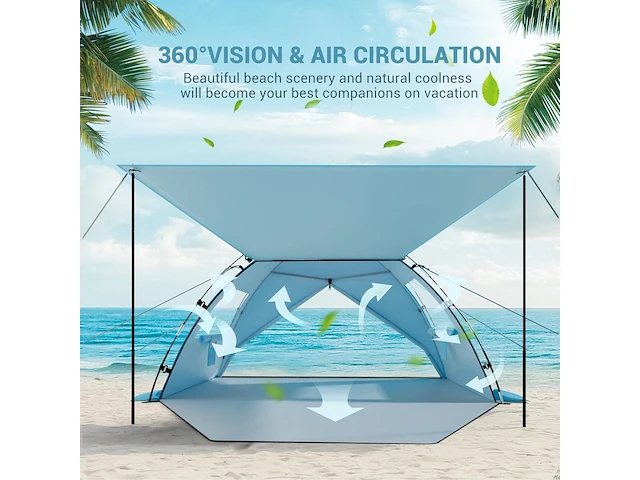 Elegear strandtent - afbeelding 3 van  6