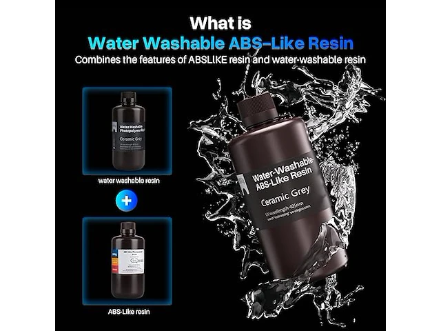 Elegoo water wasbaar abs-achtige hars - afbeelding 4 van  5