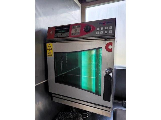 Elektr. combi-steamer oven, convotherm, 380v - afbeelding 1 van  6