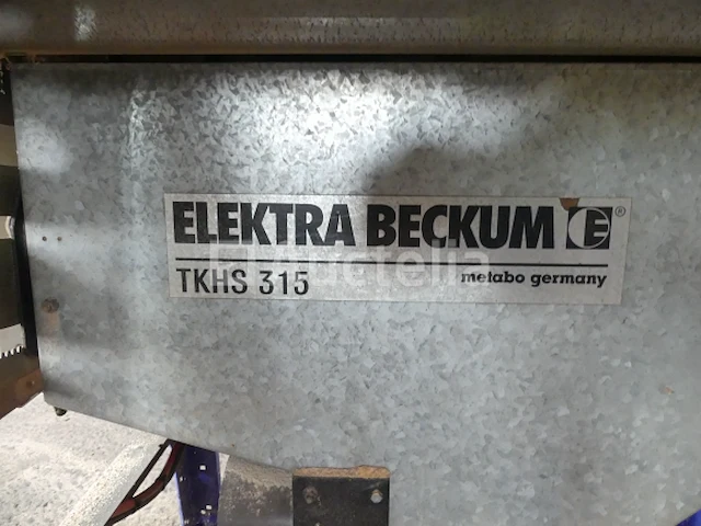 Elektra beckum cirkelzaag en zuigsysteem - afbeelding 4 van  10