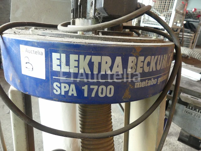 Elektra beckum cirkelzaag en zuigsysteem - afbeelding 10 van  10