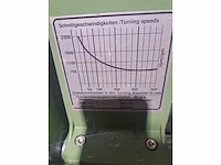 Elektra beckum hdm 1000 houtdraaibank - afbeelding 6 van  6