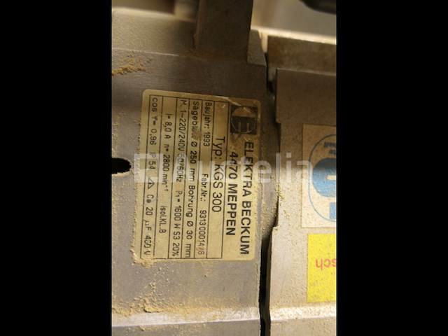 Elektra beckum kgs300 verstekzaag - afbeelding 4 van  6