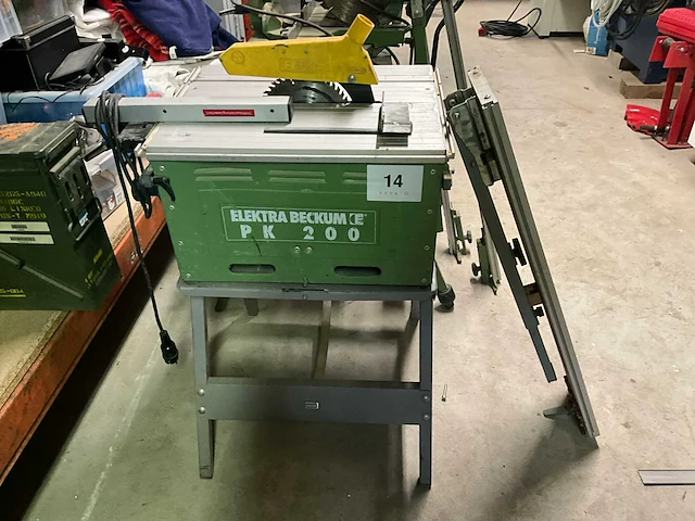 Elektra beckum pk 200 zaagtafel - afbeelding 1 van  5