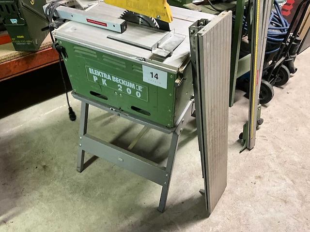 Elektra beckum pk 200 zaagtafel - afbeelding 5 van  5