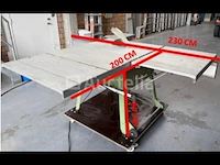 Elektra beckum pk250 cirkelzaagtafel