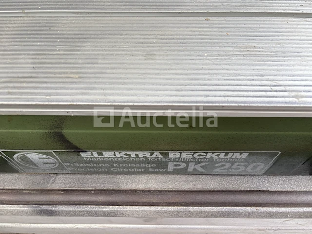 Elektra beckum pk250 cirkelzaagtafel - afbeelding 10 van  11