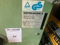 Elektra beckum zaagtafel - afbeelding 2 van  2
