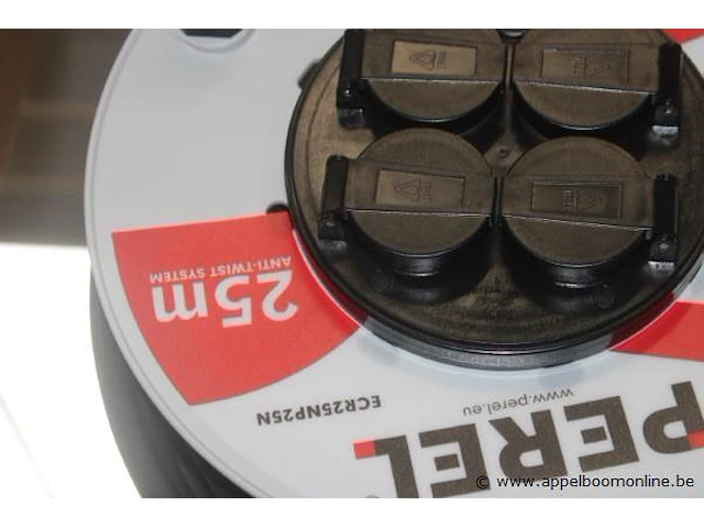 Elektrakabel op haspel 25m perel - afbeelding 2 van  2