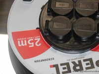 Elektrakabel op haspel 25m perel - afbeelding 2 van  2