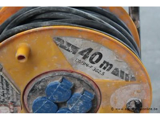 Elektrakabel op haspel brennenstuhl 40m - afbeelding 2 van  2