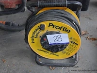 Elektrakabel op haspel profile - afbeelding 1 van  1