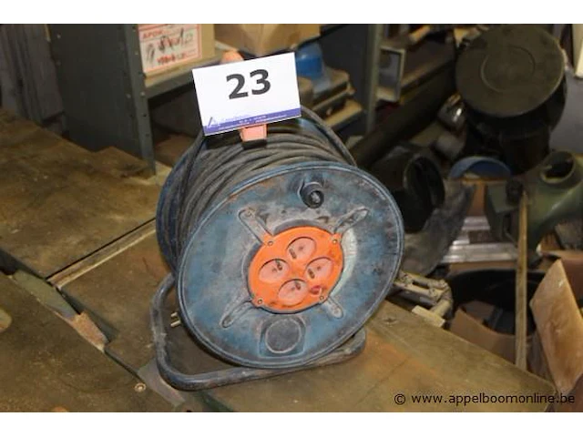Elektrakabel op haspel - afbeelding 1 van  1