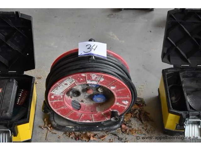 Elektrakabel op haspel - afbeelding 1 van  1