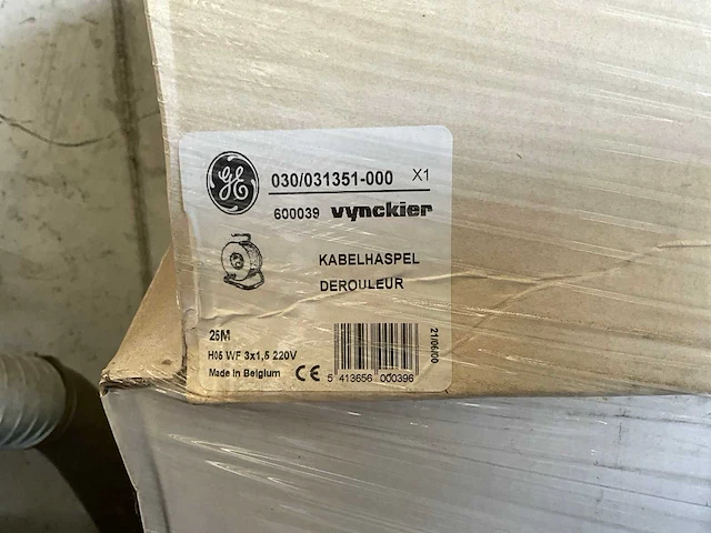 Elektriciteits kabelhaspel (26x) - afbeelding 3 van  4