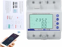 Elektriciteitsmeter 3 fase - afbeelding 1 van  4